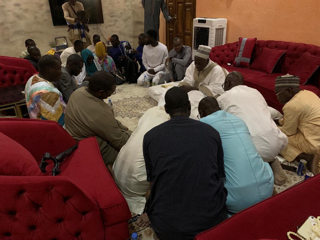 Prières du Khalife Général des Mourides Serigne Mountakha Mbacké et de Serigne Bassirou MBACKE Porokhane