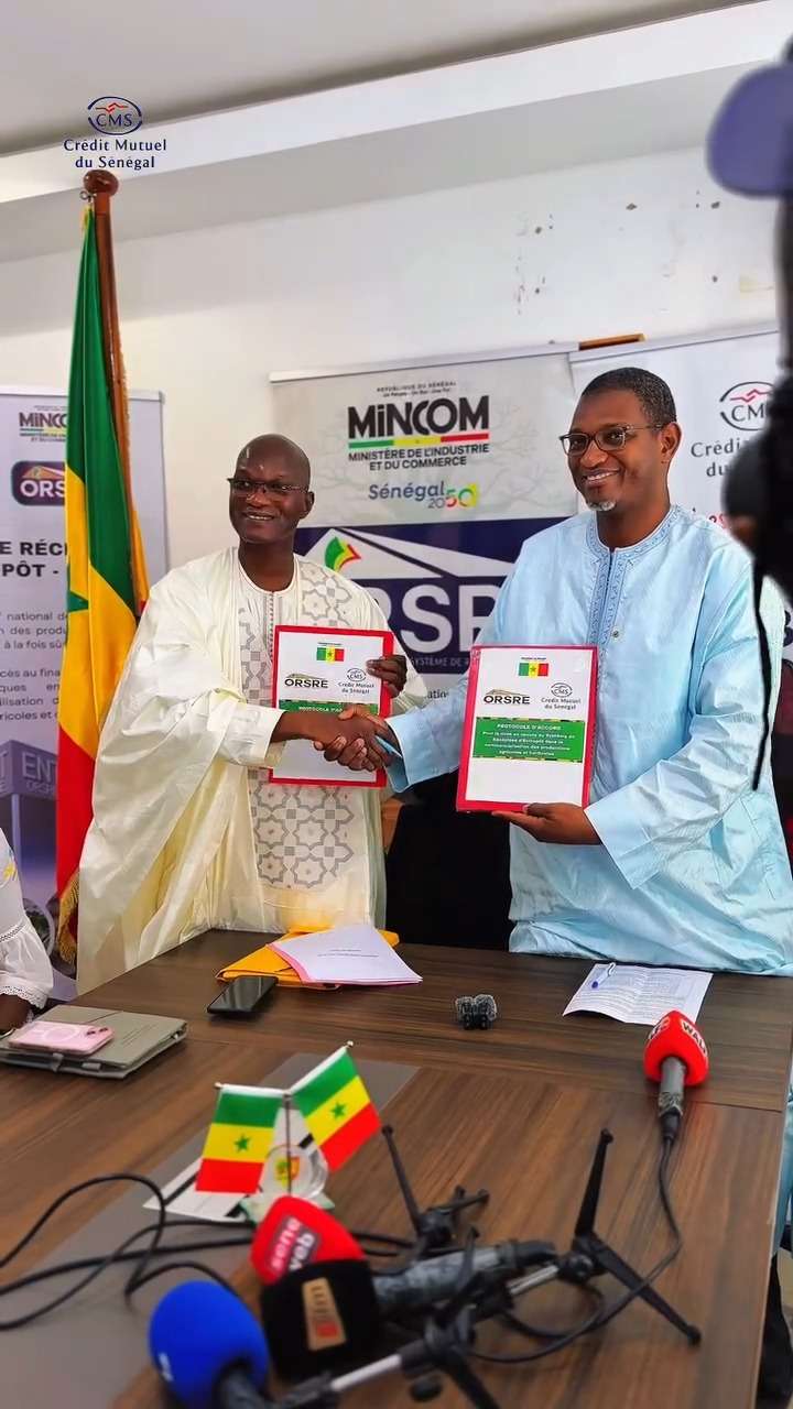 Signature de la convention CMS – ORSRE, 5 décembre 2025